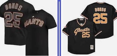 barry bonds jersey