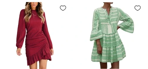 Ruffled Wrap Dress